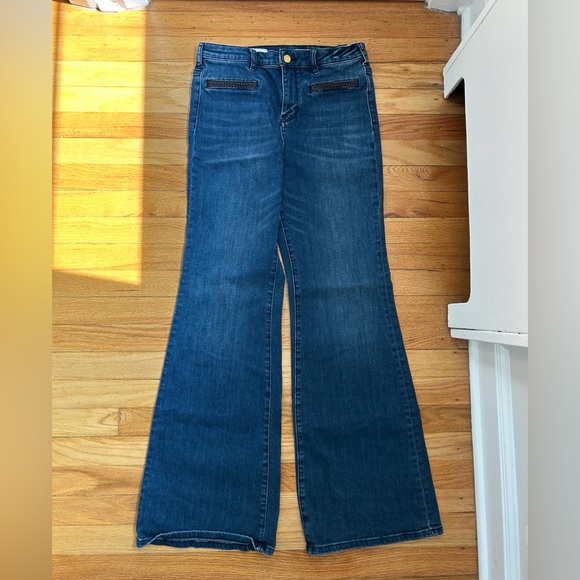 Pilcro Denim - Pilcro Dark Blue Straight Leg Jeans